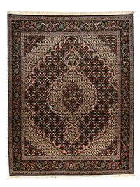 Perzisch tapijt - Tabriz - Royal - 200 x 151 cm - donkerbruin