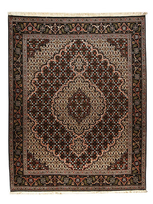Perzisch tapijt - Tabriz - Royal - 200 x 151 cm - donkerbruin