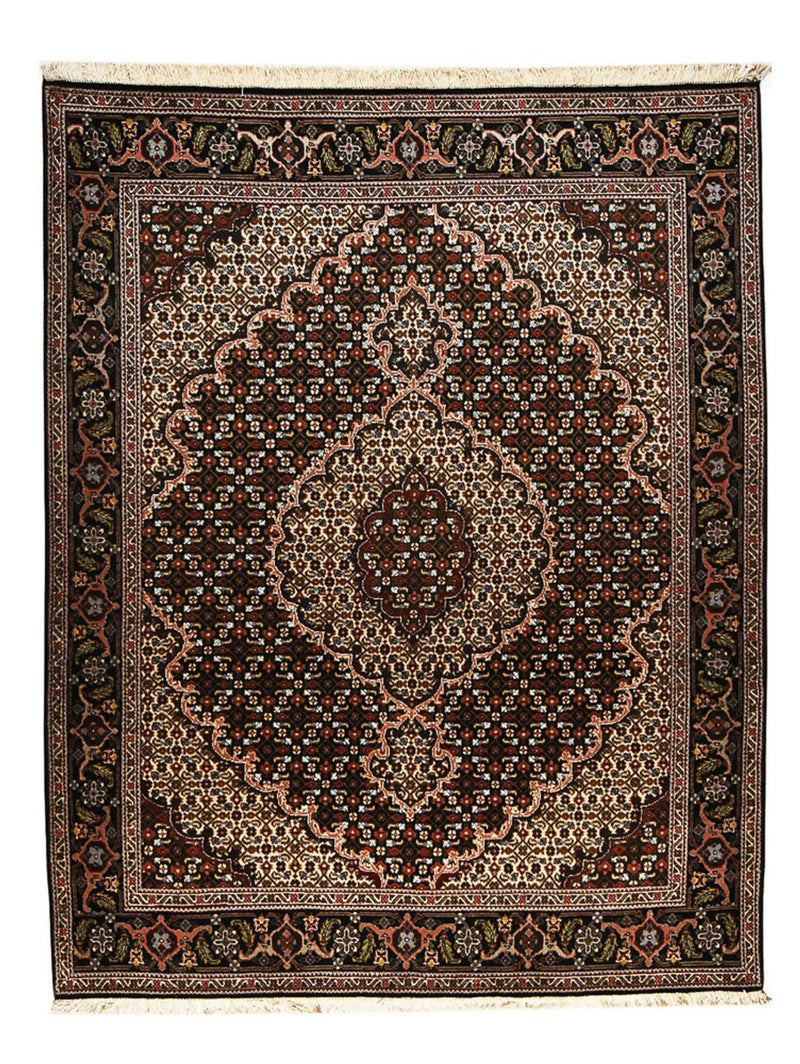 Perzisch tapijt - Tabriz - Royal - 200 x 151 cm - donkerbruin