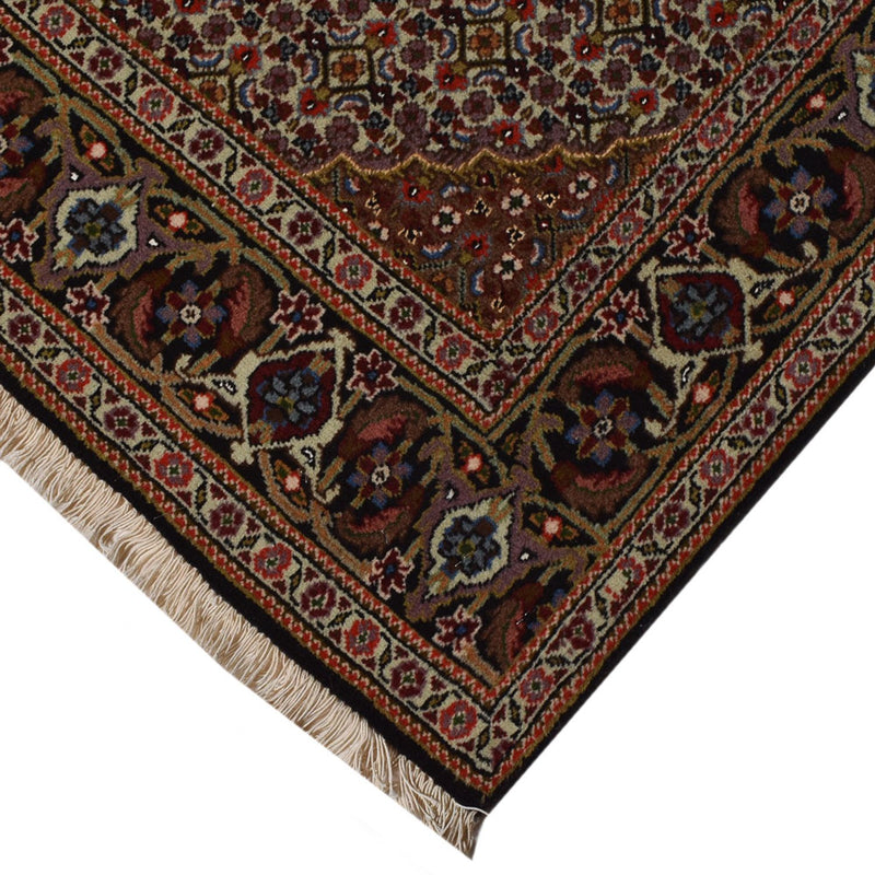 Perzisch tapijt - Tabriz - Royal - 195 x 150 cm - donkerbruin