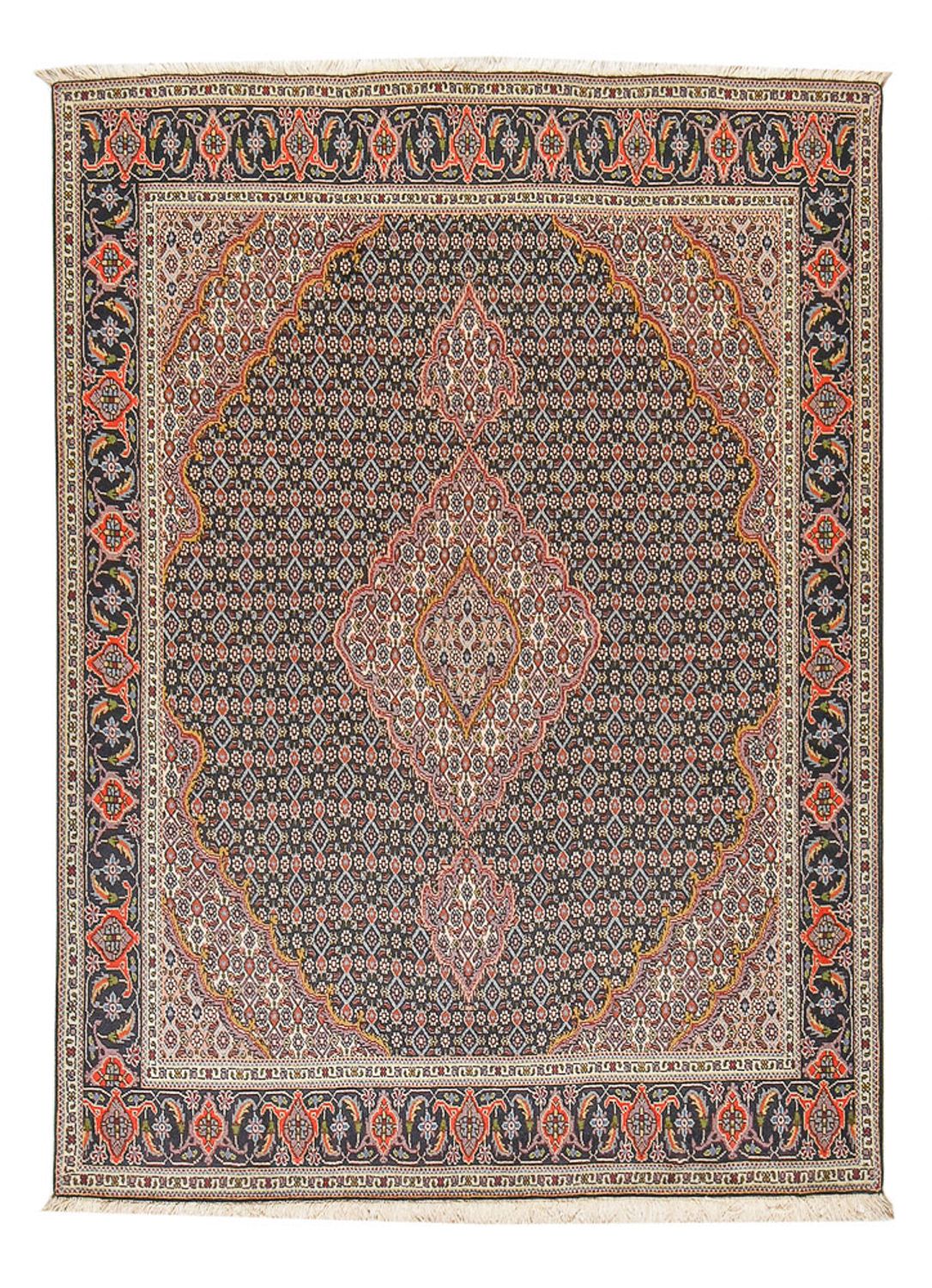 Perzisch tapijt - Tabriz - Royal - 200 x 150 cm - zand