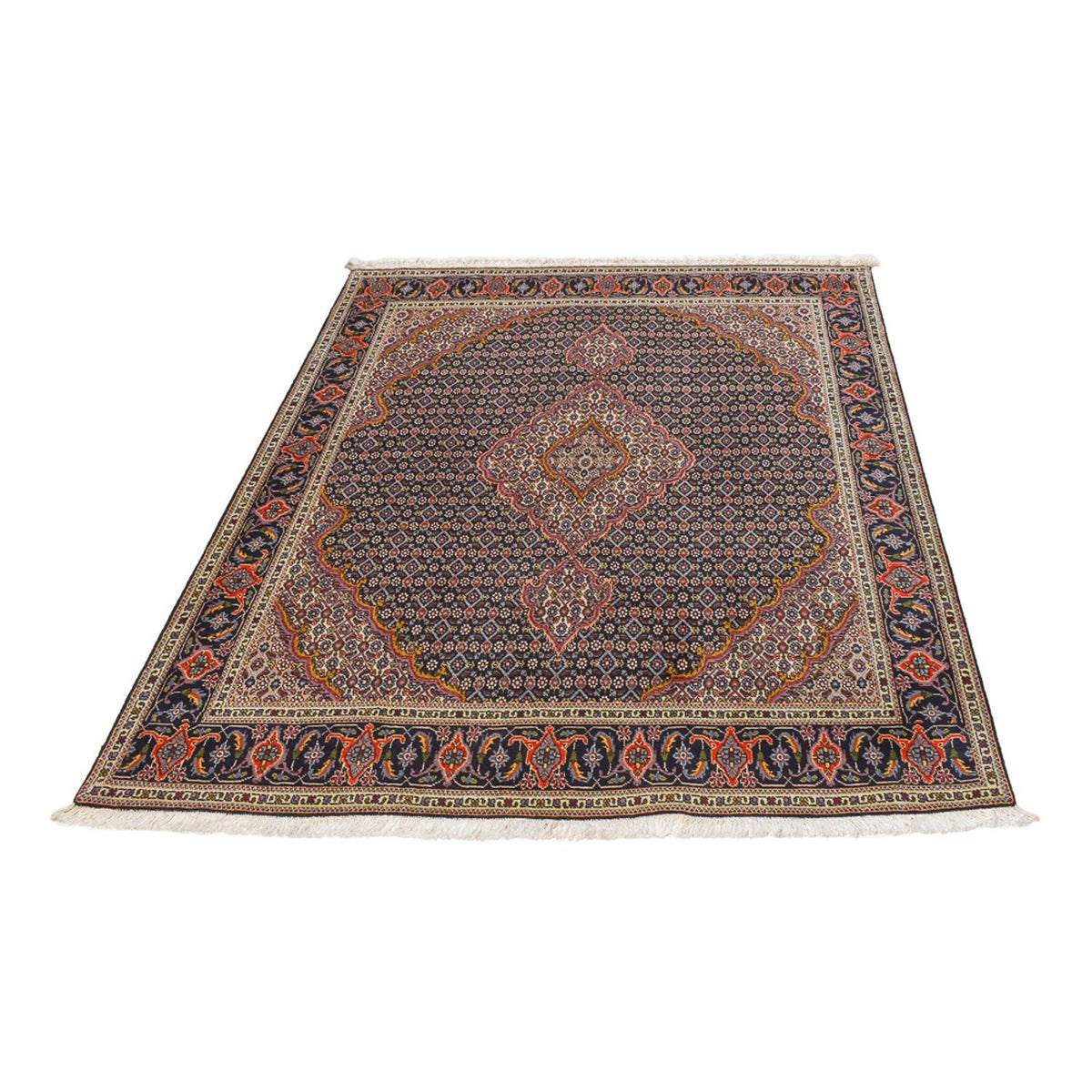 Perzisch tapijt - Tabriz - Royal - 200 x 150 cm - zand