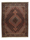 Tabriz - 40 Raj Tapijt 150x198cm - Perzisch tapijt - Rechthoekig / Donkerbruin / 150 x 198 cm Rechthoekig