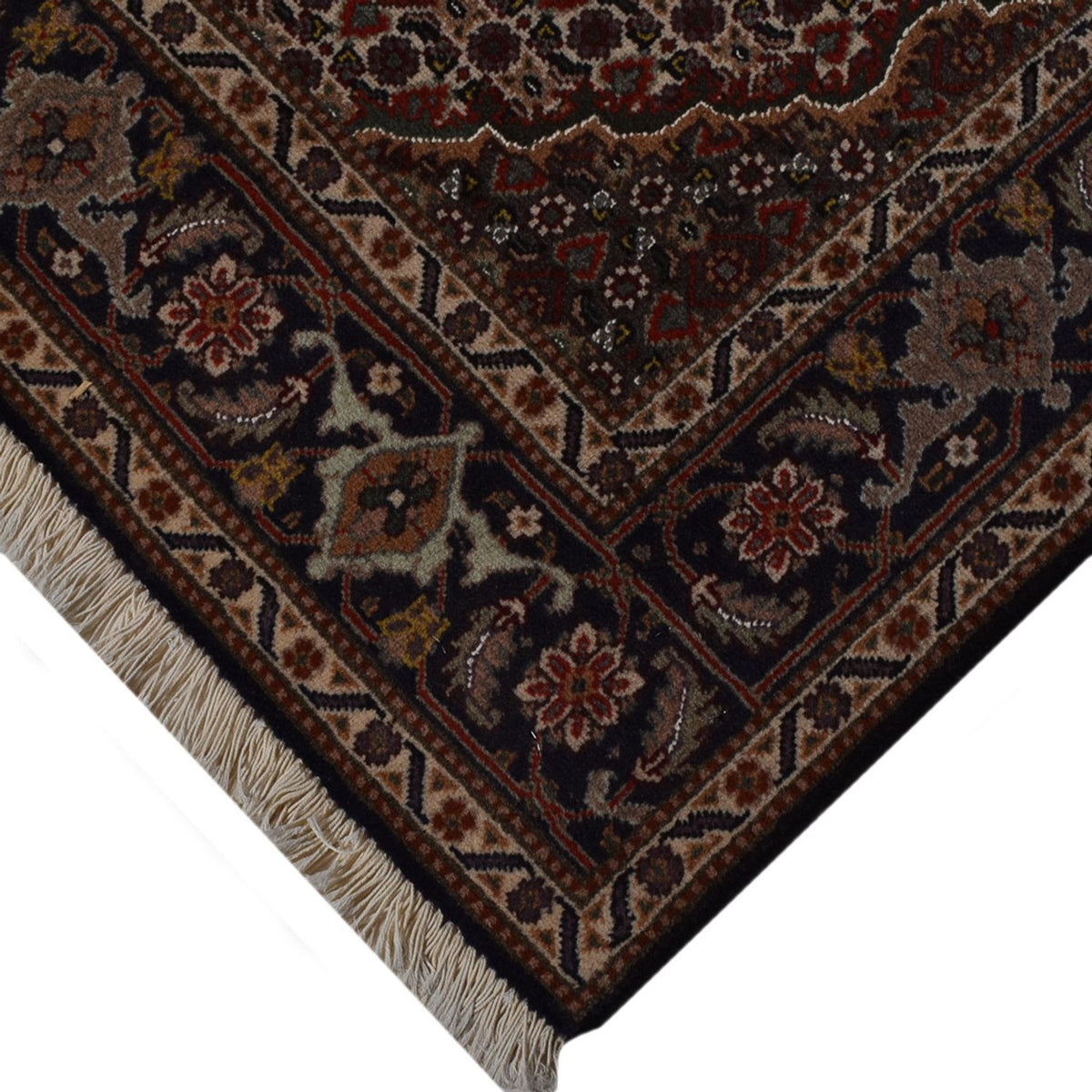 Perzisch tapijt - Tabriz - Royal - 198 x 150 cm - donkerbruin