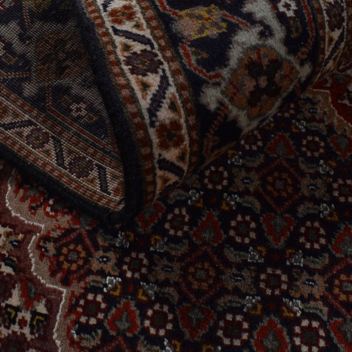 Perzisch tapijt - Tabriz - Royal - 198 x 150 cm - donkerbruin