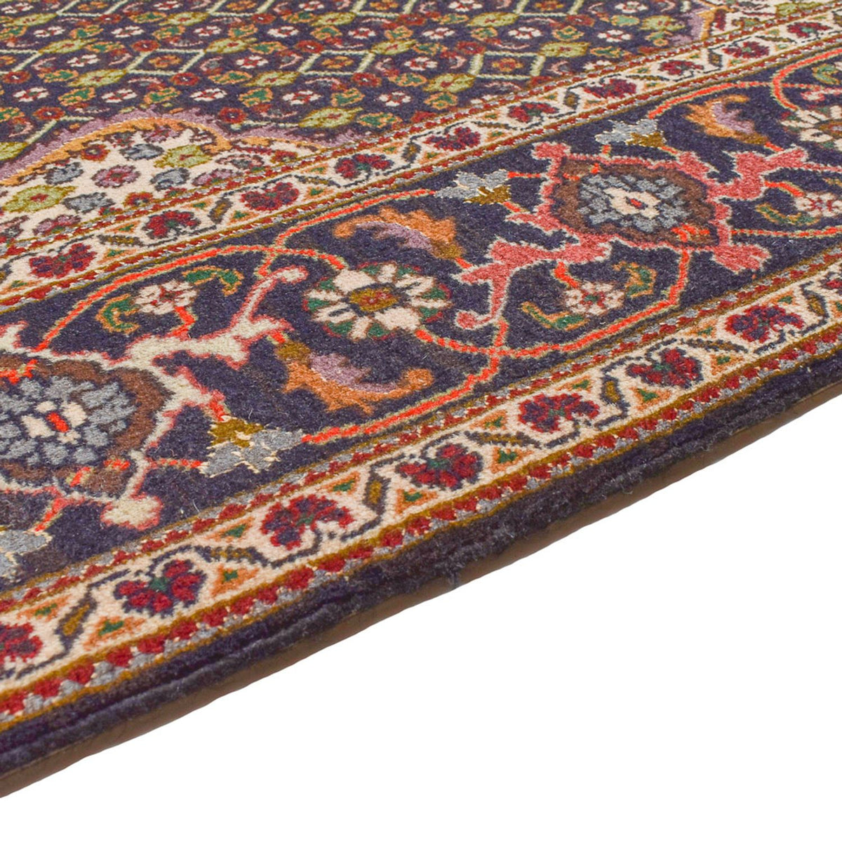 Perzisch tapijt - Tabriz - Royal - 183 x 153 cm - zand