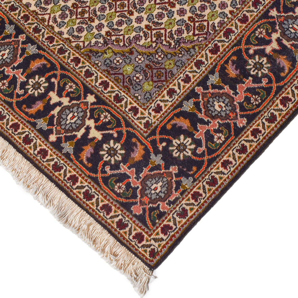 Perzisch tapijt - Tabriz - Royal - 183 x 153 cm - zand