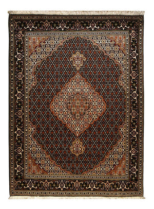 Perzisch tapijt - Tabriz - Royal - 210 x 154 cm - donkerbruin