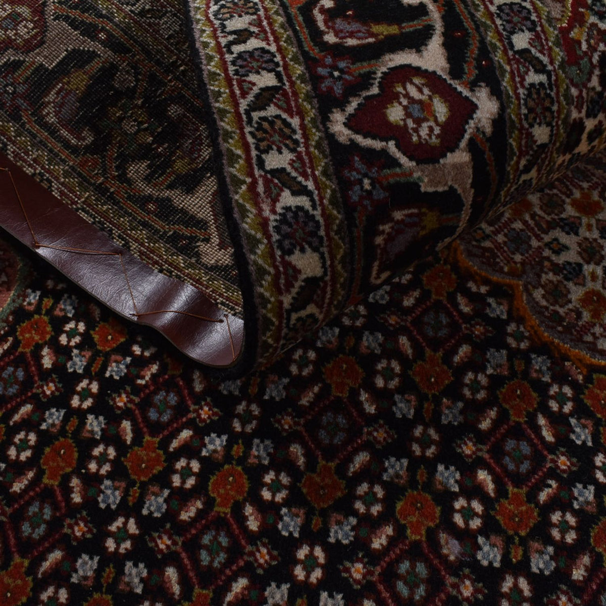 Perzisch tapijt - Tabriz - Royal - 210 x 154 cm - donkerbruin