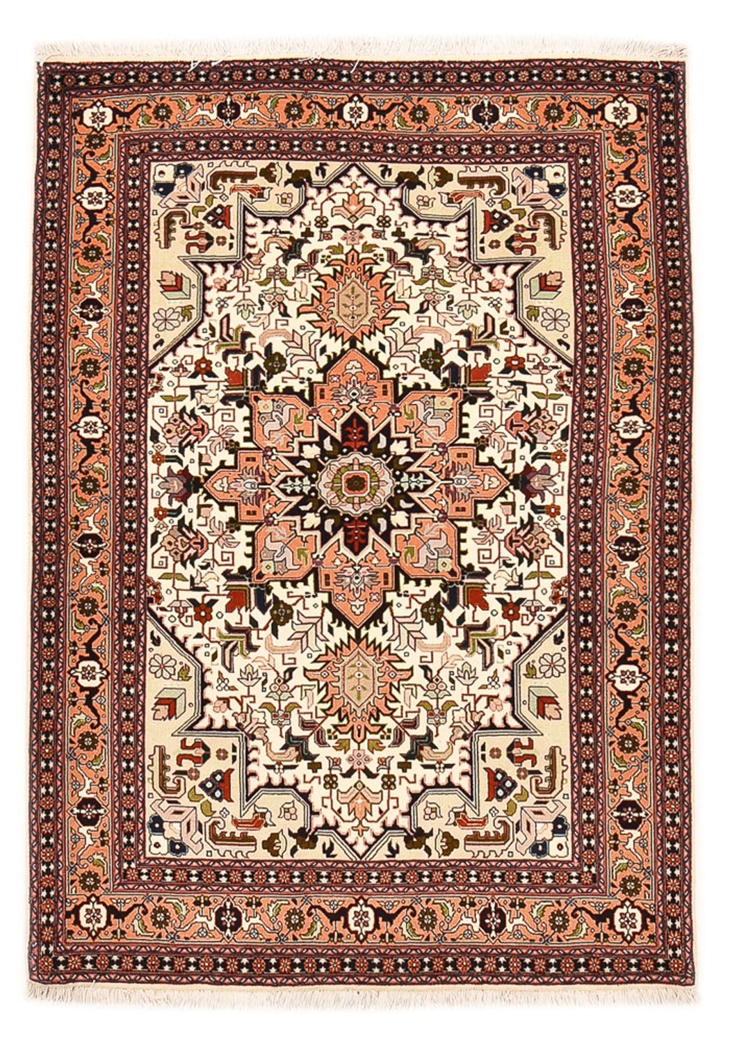Perzisch tapijt - Tabriz - Royal - 149 x 105 cm - zand