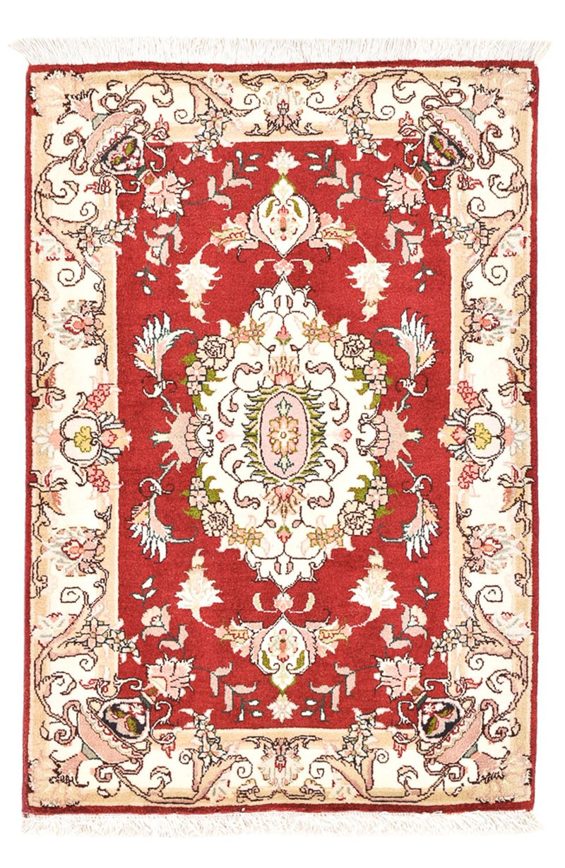 Perzisch tapijt - Tabriz - Royal - 90 x 60 cm - rood