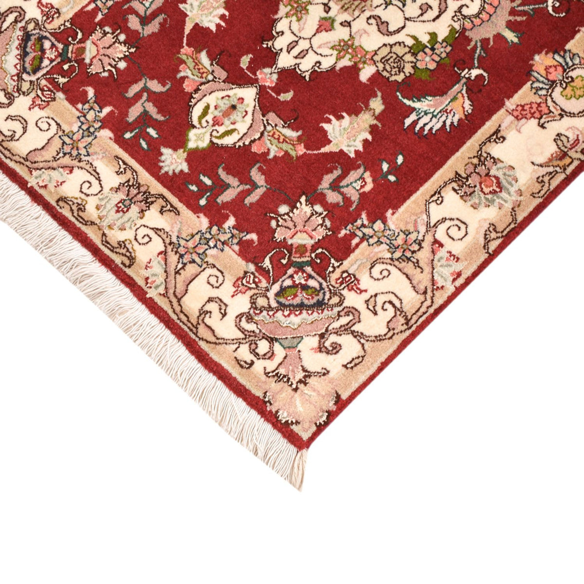 Perzisch tapijt - Tabriz - Royal - 90 x 60 cm - rood