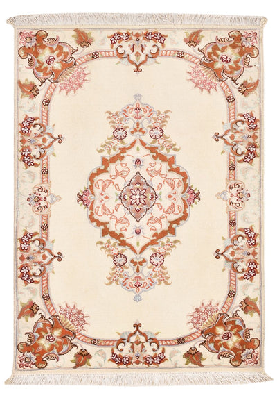 Tabriz - 50 Raj Tapijt 60x90cm - Perzisch tapijt