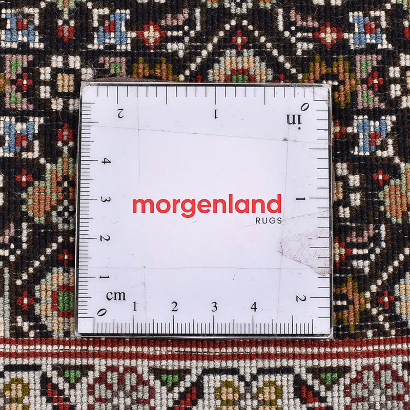 Loper Perzisch tapijt - Tabriz - Royal - 396 x 82 cm - donker beige