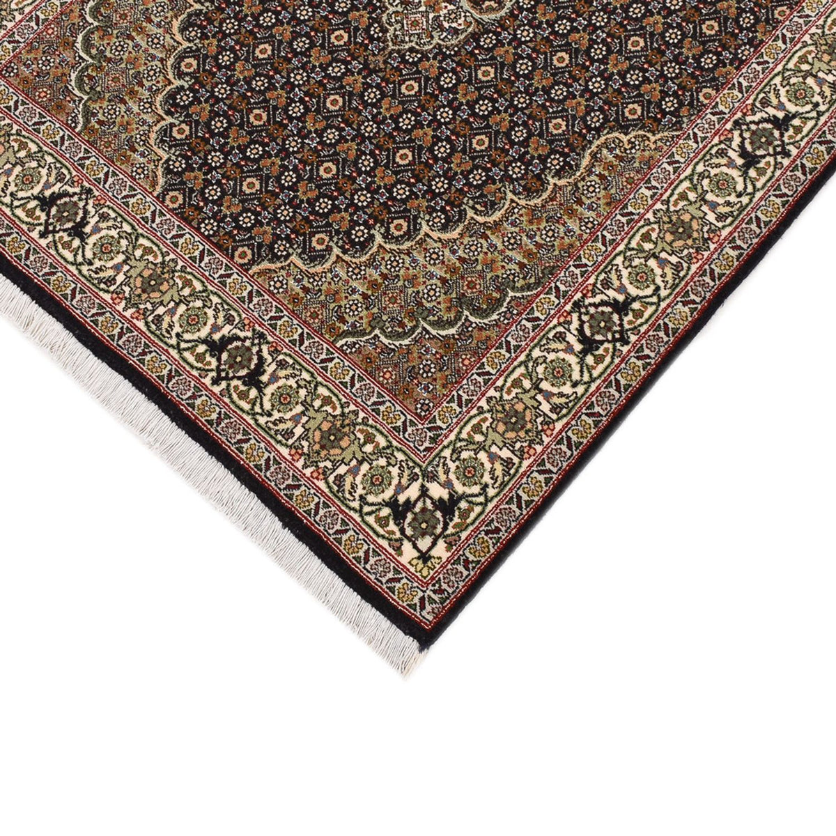 Loper Perzisch tapijt - Tabriz - Royal - 390 x 82 cm - donker beige