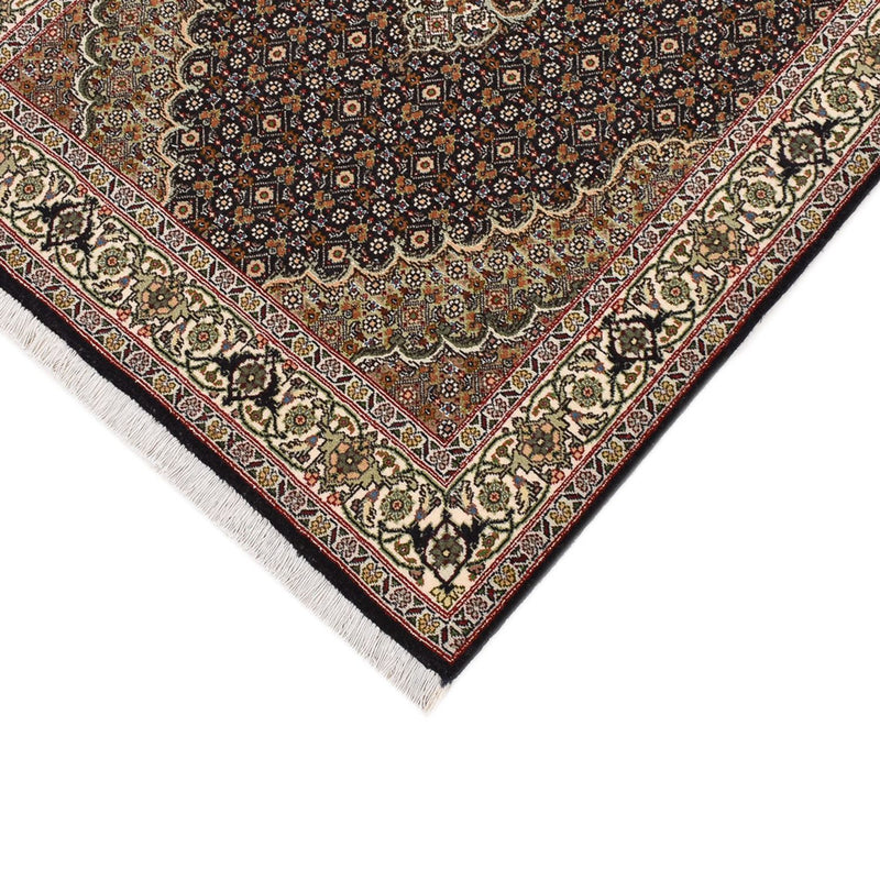 Loper Perzisch tapijt - Tabriz - Royal - 390 x 82 cm - donker beige