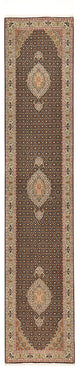 Tabriz - 50 Raj Tapijt 393x82cm - Perzisch tapijt