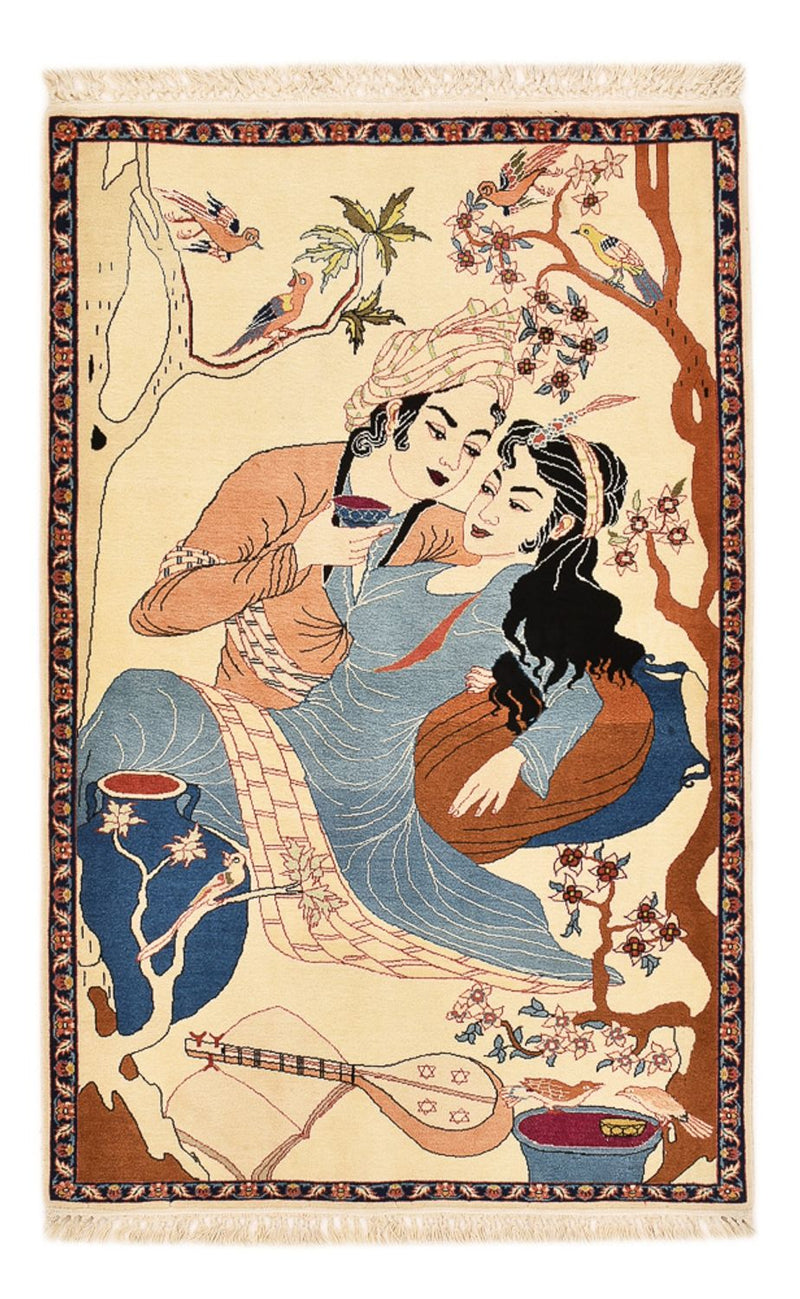 Perzisch tapijt - Tabriz - Royal - 122 x 76 cm - veelkleurig