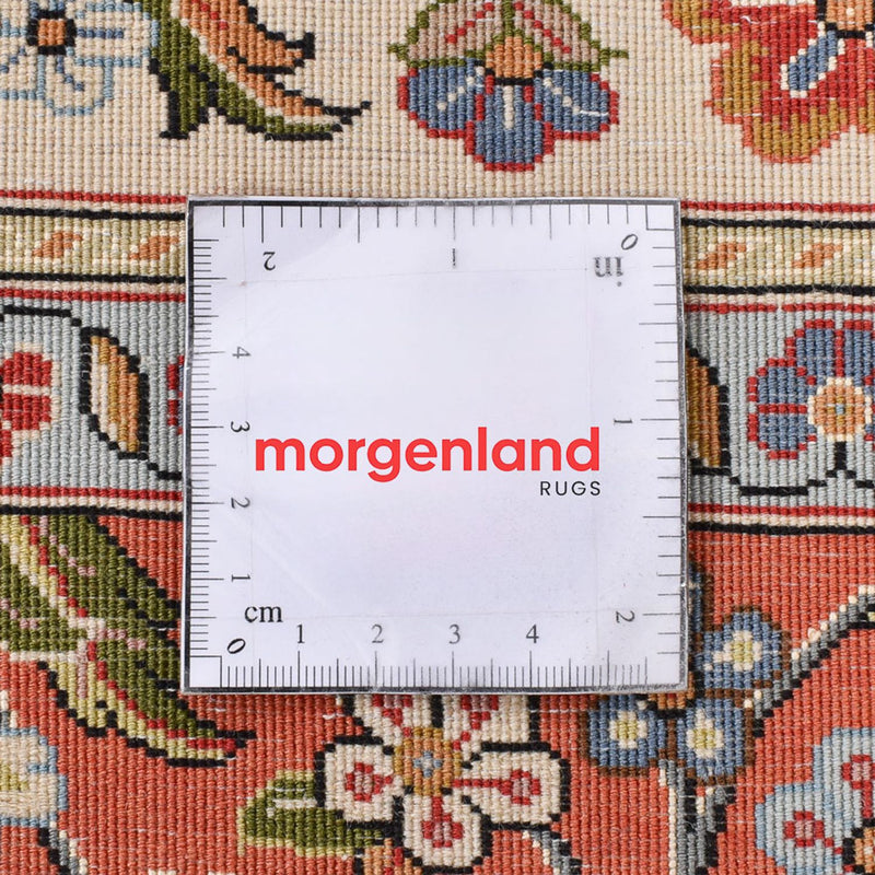 Perzisch tapijt - Ghom - Koninklijk - 202 x 141 cm - donkerblauw