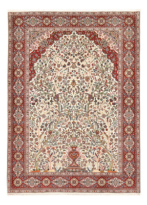 Perzisch tapijt - Tabriz - Royal - 250 x 178 cm - crème
