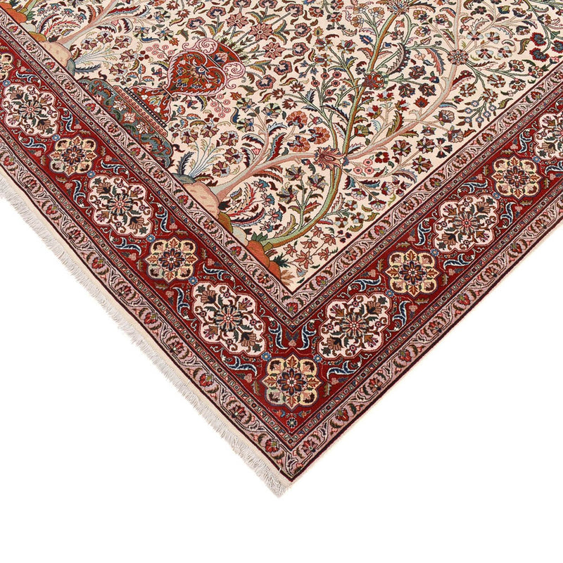 Perzisch tapijt - Tabriz - Royal - 250 x 178 cm - crème