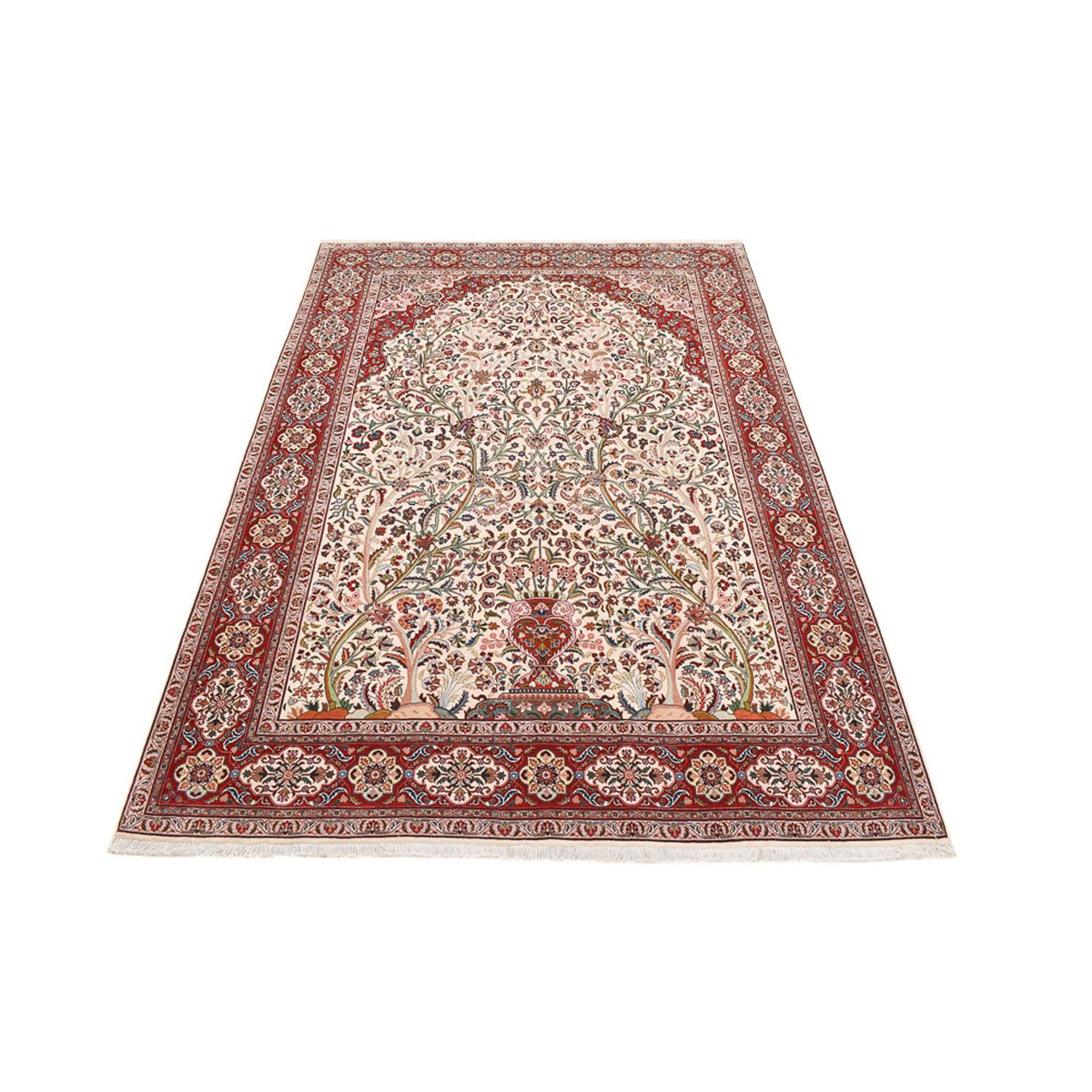 Perzisch tapijt - Tabriz - Royal - 250 x 178 cm - crème
