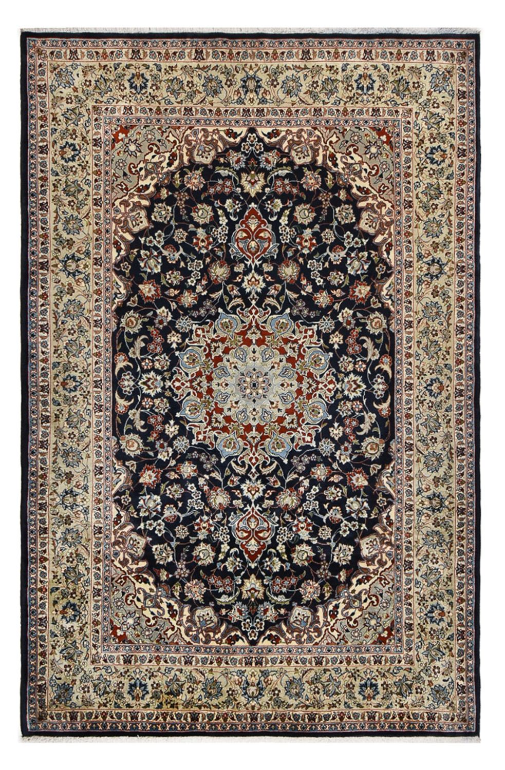 Perzisch tapijt - Royal - Koninklijke - 295 x 192 cm - donkerblauw