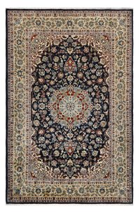 Perzisch tapijt - Royal - Koninklijke - 295 x 192 cm - donkerblauw