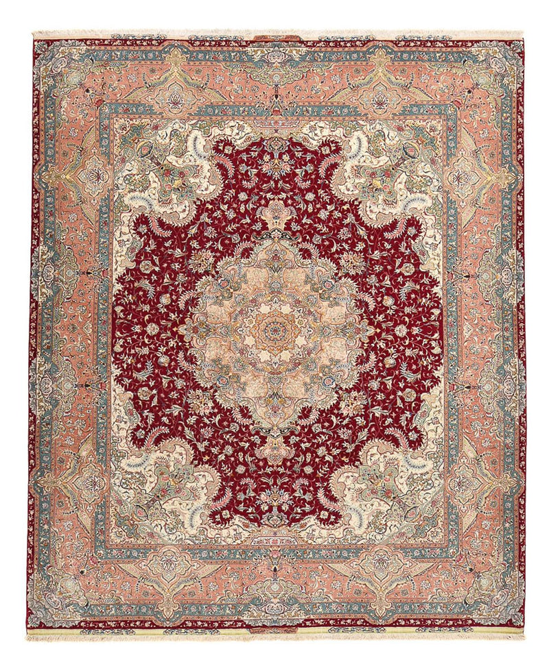 Perzisch tapijt - Tabriz - Premium - 304 x 250 cm - rood