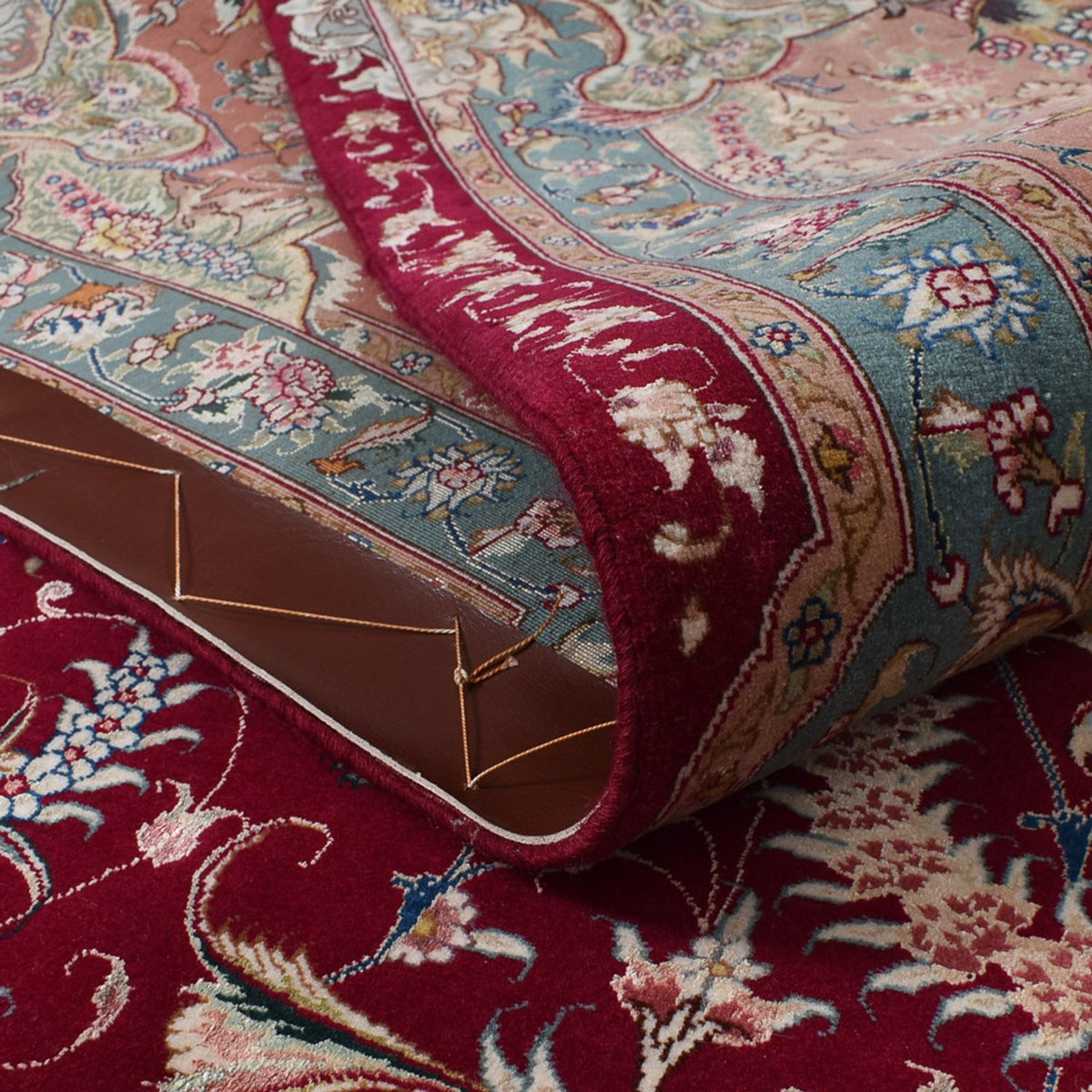 Perzisch tapijt - Tabriz - Premium - 304 x 250 cm - rood