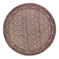 Perzisch tapijt - Bijar rond  - 250 x 250 cm - roest