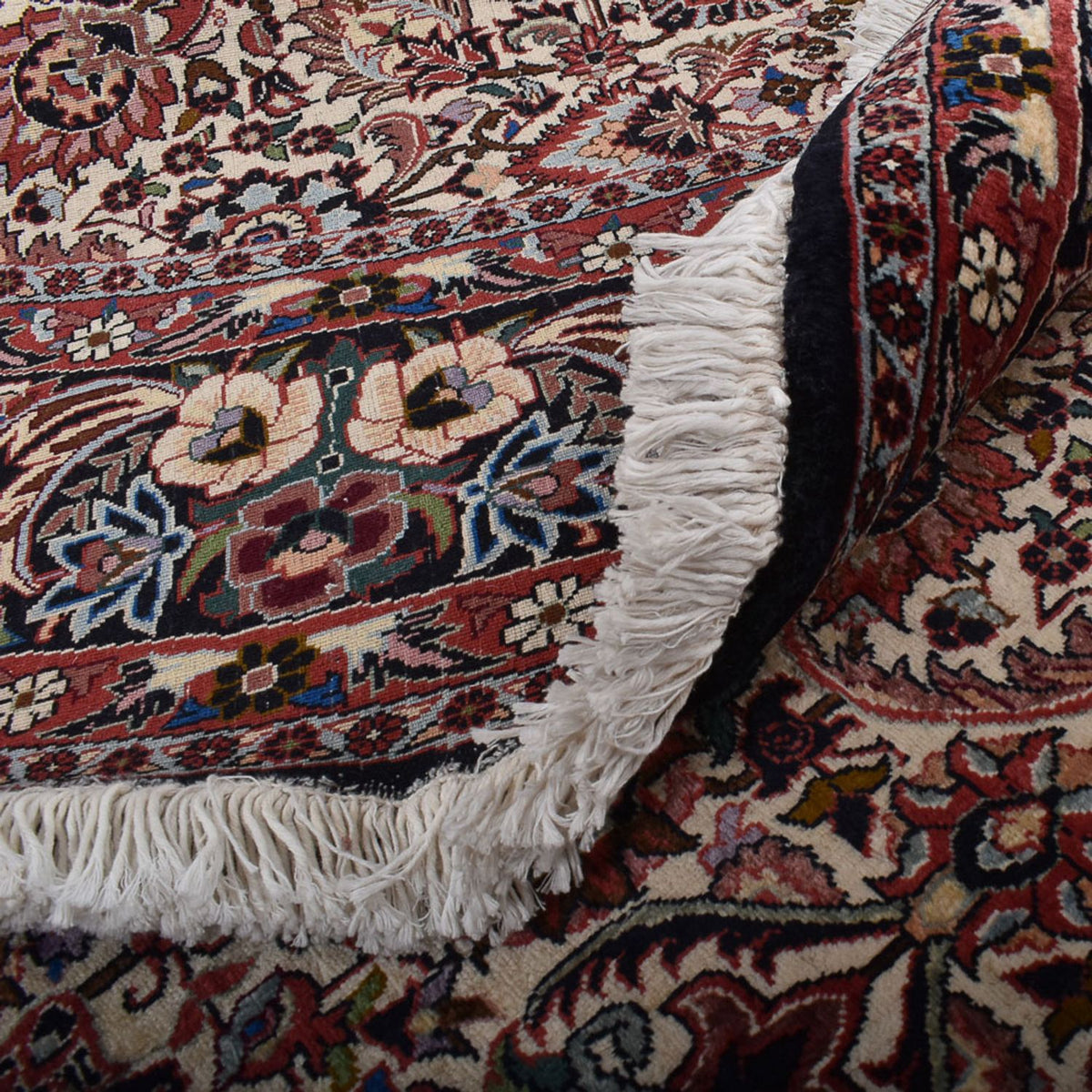 Perzisch tapijt - Bijar rond  - 250 x 250 cm - roest