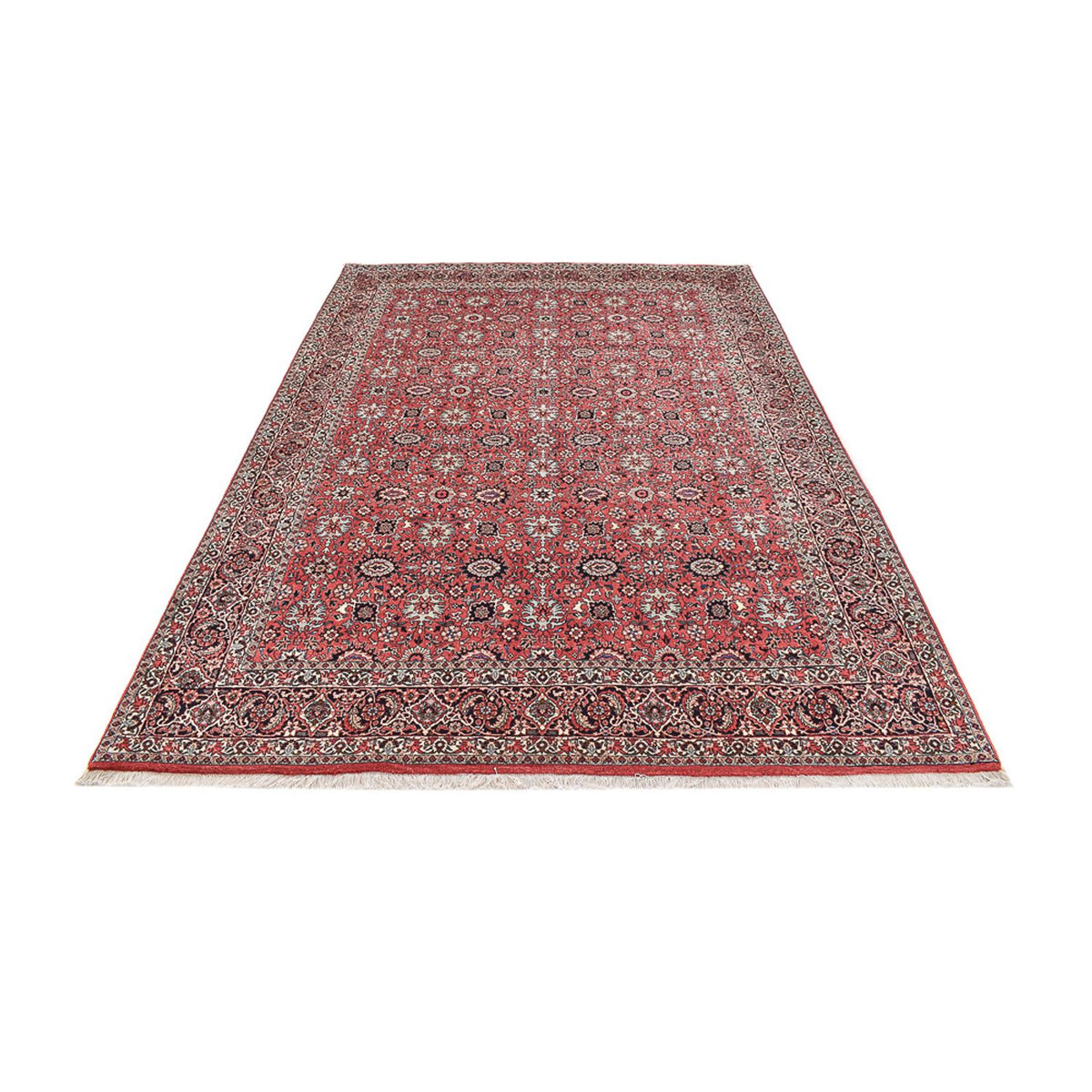 Perzisch tapijt - Bijar - 300 x 202 cm - licht rood
