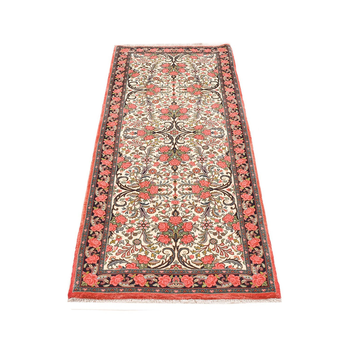 Loper Perzisch tapijt - Bijar - 219 x 80 cm - veelkleurig