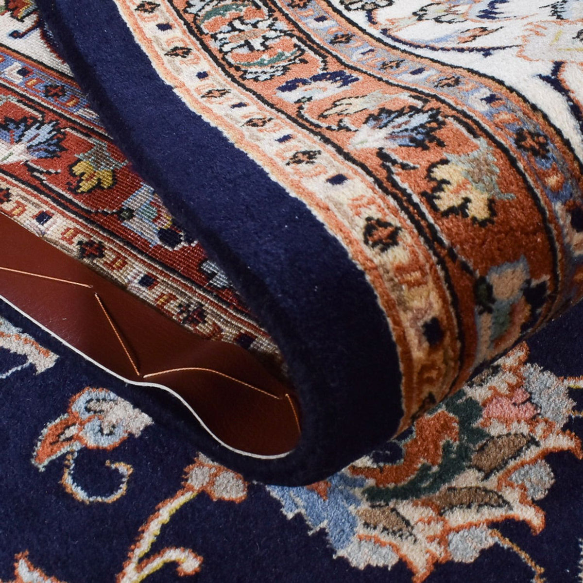 Perzisch tapijt - Klassiek - Koninklijke - 334 x 245 cm - donkerblauw