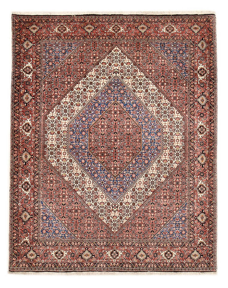 Perzisch tapijt - Bijar - 228 x 173 cm - roest