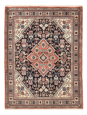 Gabbeh Tapijt - Kashkuli Perzisch - 192 x 150 cm - donkerblauw
