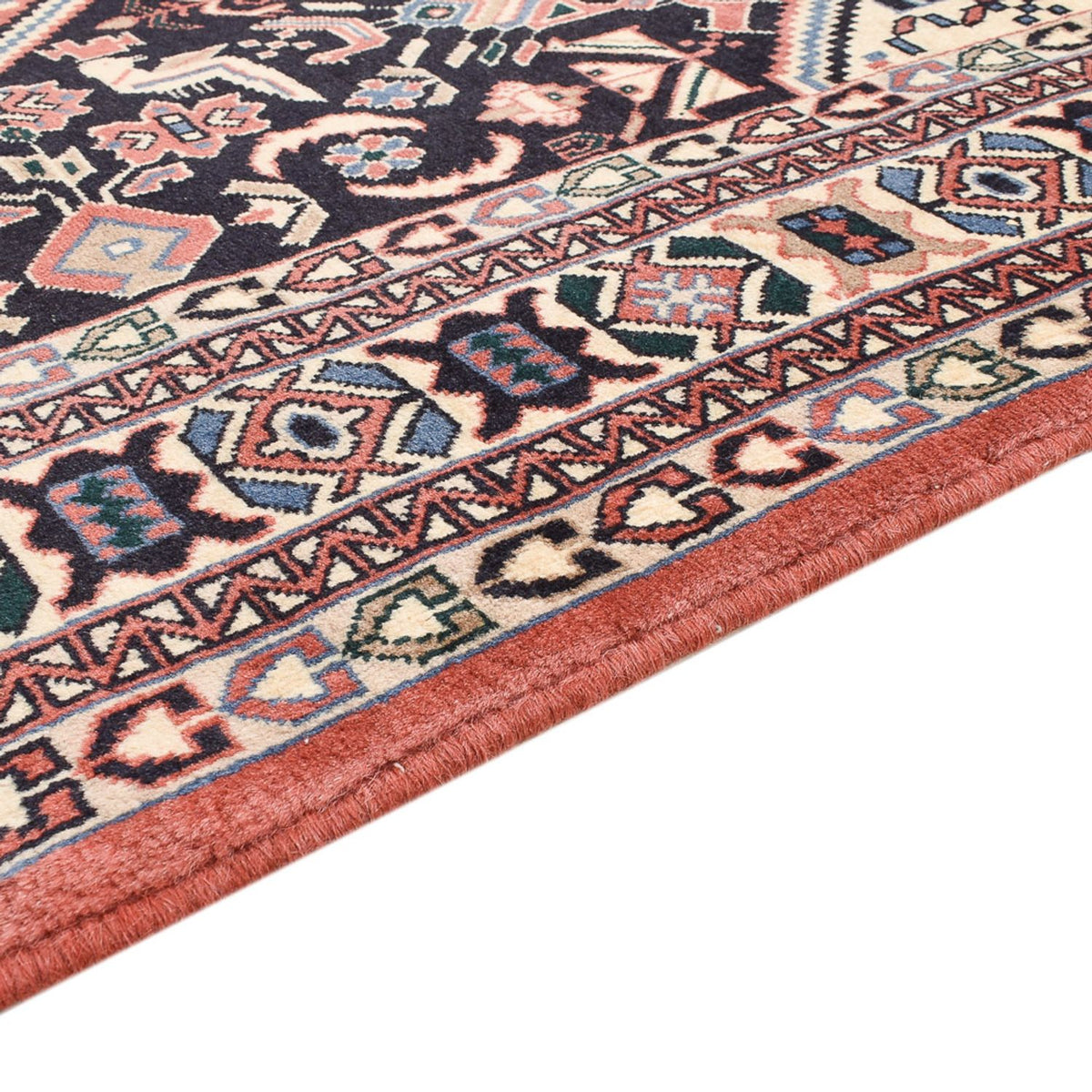 Gabbeh Tapijt - Kashkuli Perzisch - 192 x 150 cm - donkerblauw