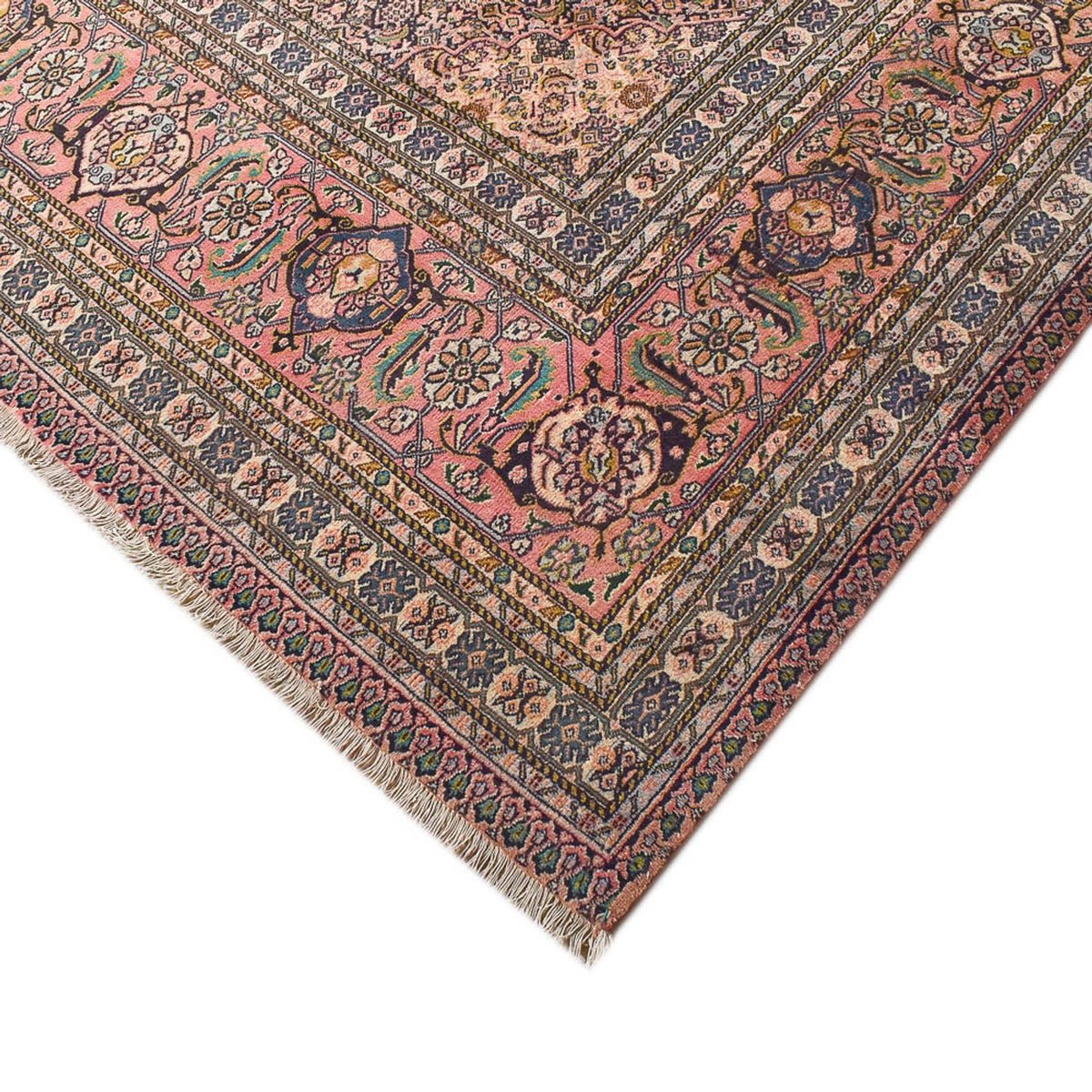 Perzisch tapijt - Tabriz - 357 x 279 cm - roest