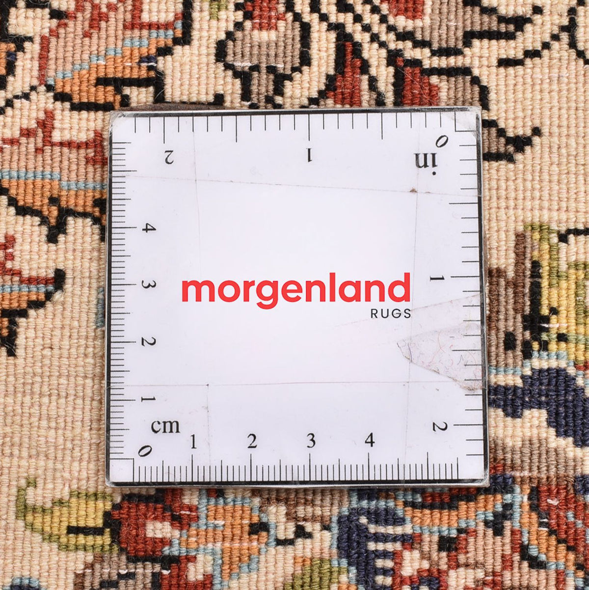 Perzisch tapijt - Royal - 51 x 50 cm - veelkleurig