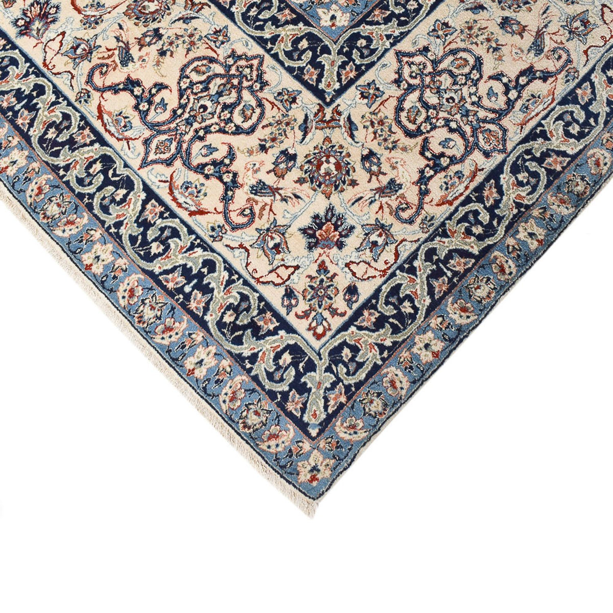 Perzisch tapijt - Isfahan - Premium - 430 x 303 cm - crème