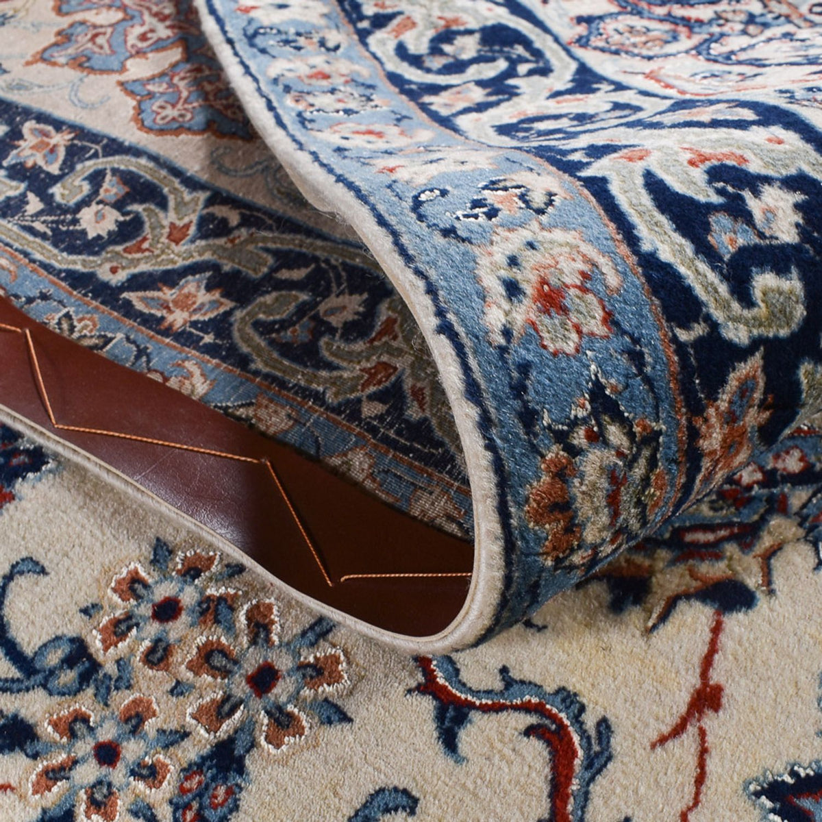 Perzisch tapijt - Isfahan - Premium - 430 x 303 cm - crème