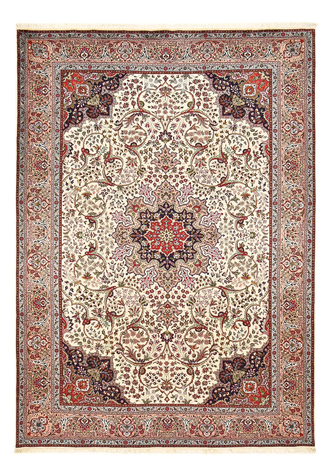 Perzisch tapijt - Tabriz - Royal - 345 x 245 cm - zand