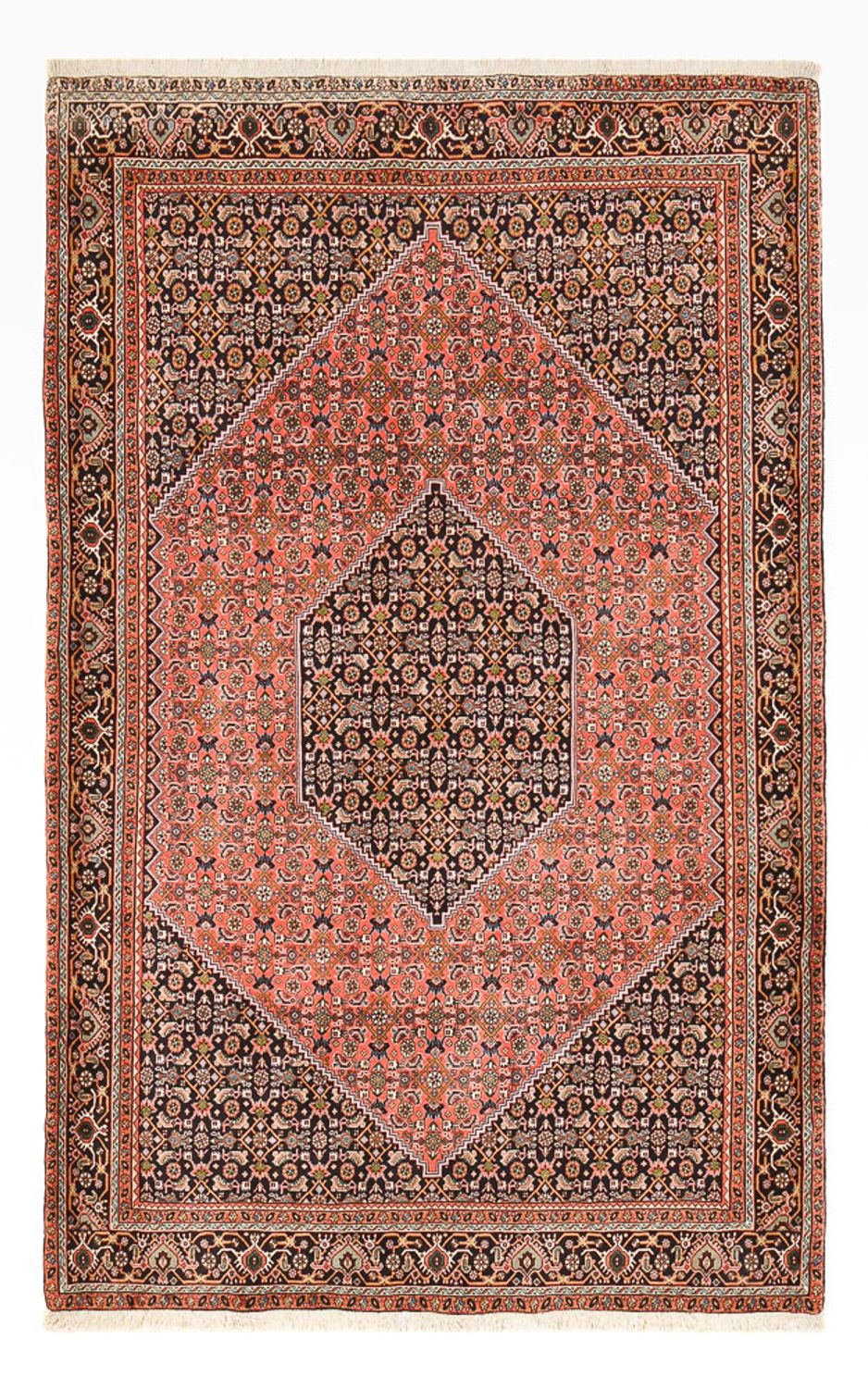 Perzisch tapijt - Bijar - 255 x 157 cm - roest