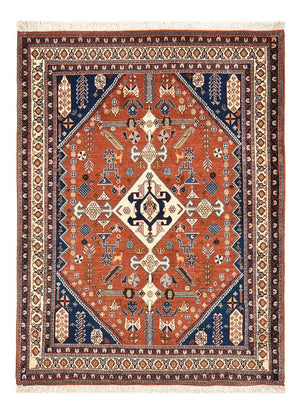 Gabbeh Tapijt - Kashkuli Perzisch - 157 x 113 cm - veelkleurig