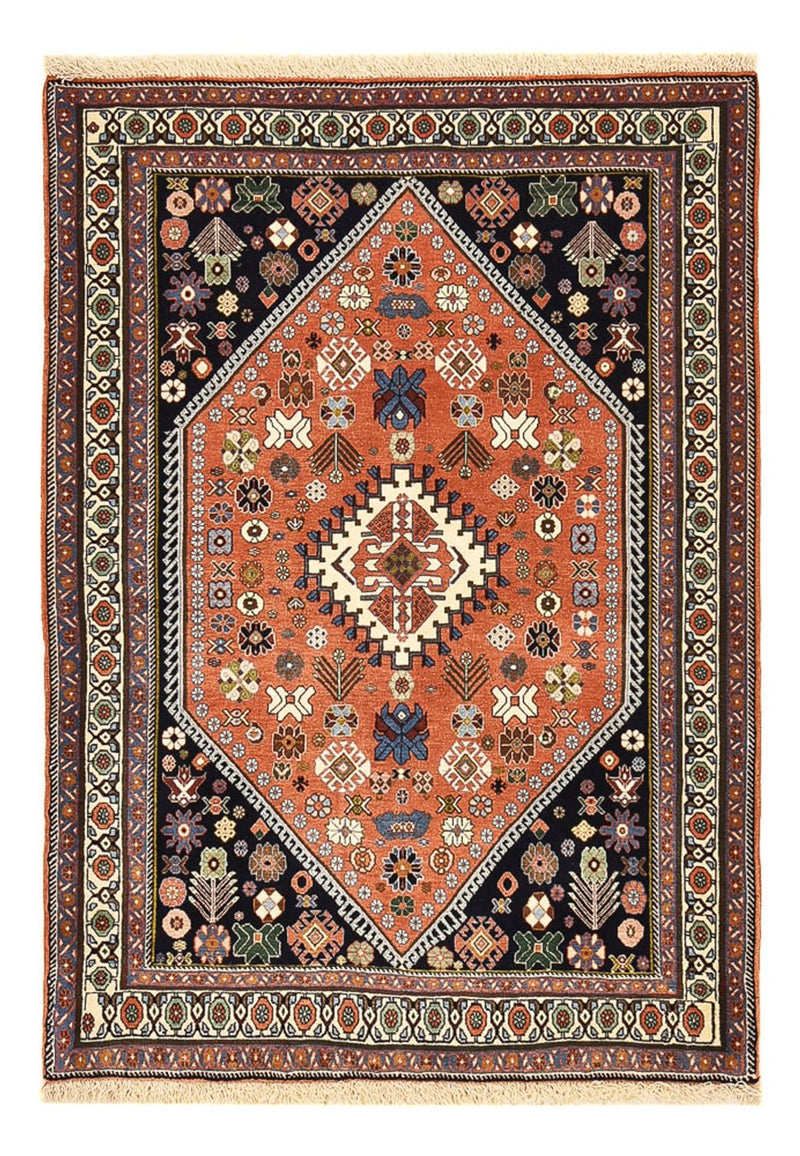 Gabbeh Tapijt - Kashkuli Perzisch - 158 x 110 cm - veelkleurig