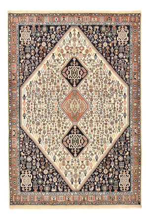 Gabbeh Tapijt - Kashkuli Perzisch - 209 x 145 cm - donkerblauw