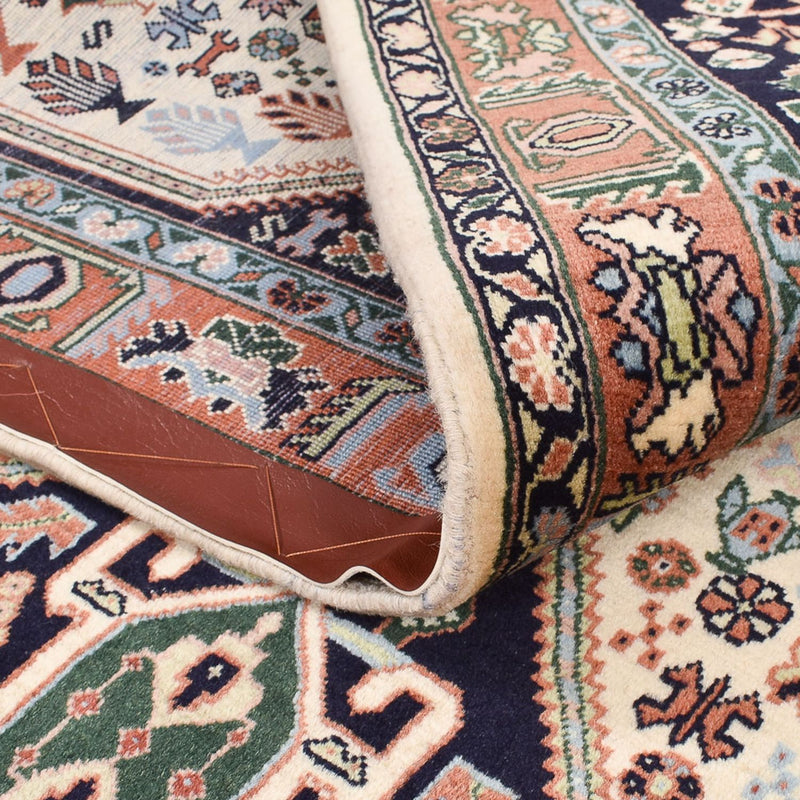 Gabbeh Tapijt - Kashkuli Perzisch - 209 x 145 cm - donkerblauw