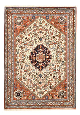 Gabbeh Tapijt - Kashkuli Perzisch - 209 x 150 cm - beige