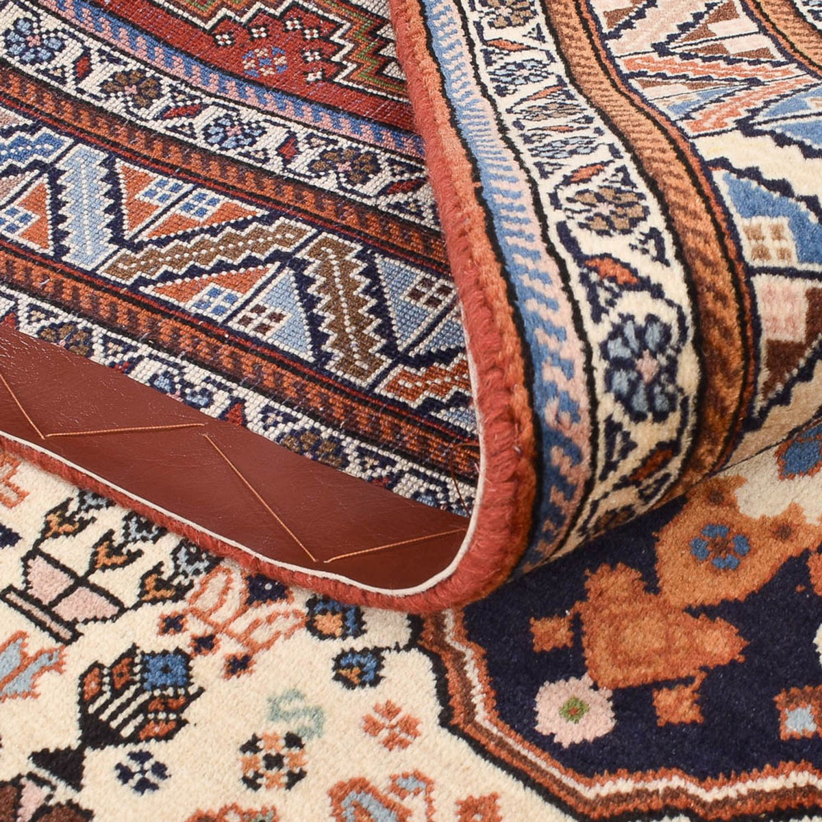 Gabbeh Tapijt - Kashkuli Perzisch - 209 x 150 cm - beige